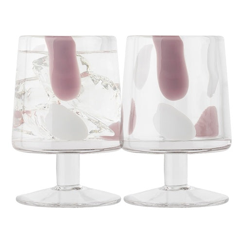 Camille S/4 Goblets Blush