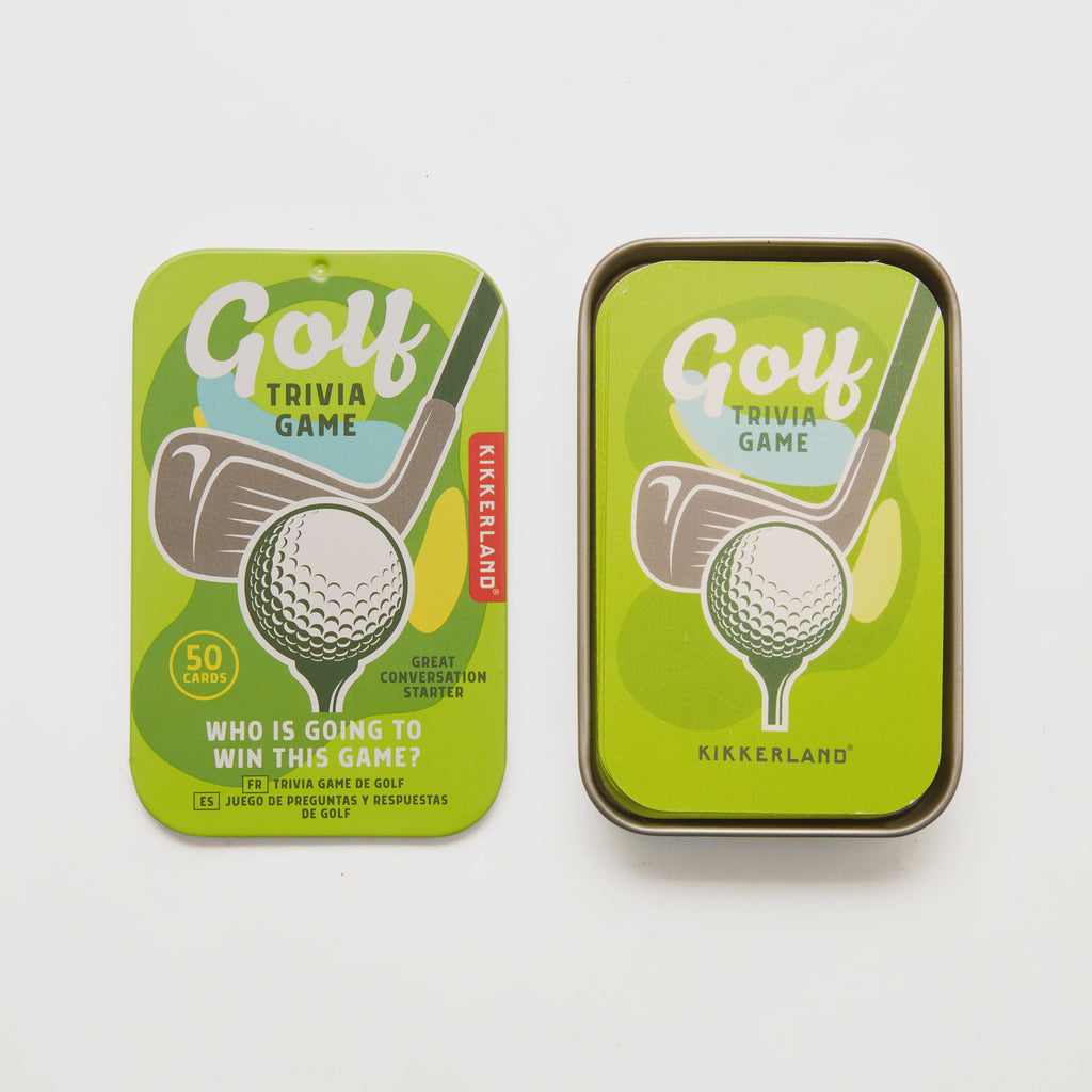 Golf Trivia Tin