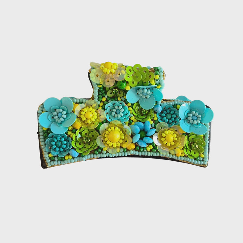 Beaded Hair Clip Arielle