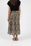Eden Rouched Skirt Navy