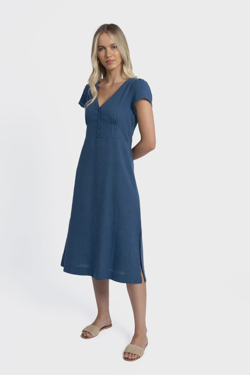 Jorja Dress Ocean Blue