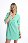 Leni Shirt Dress Green
