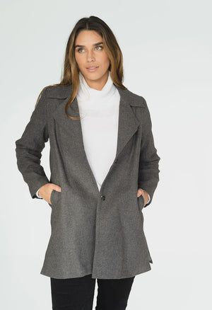 Aspen Coat Charcoal