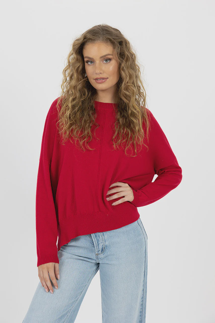 Klara Sweater / Cherry