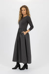 Eva Dress / Charcoal
