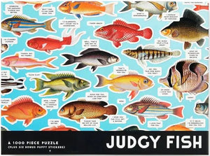 Judgy Fish Puzzle 1000pc