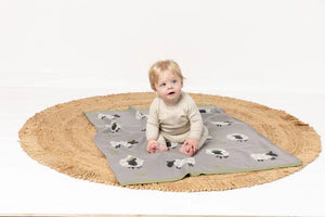 Lucie Lamb Baby Blanket