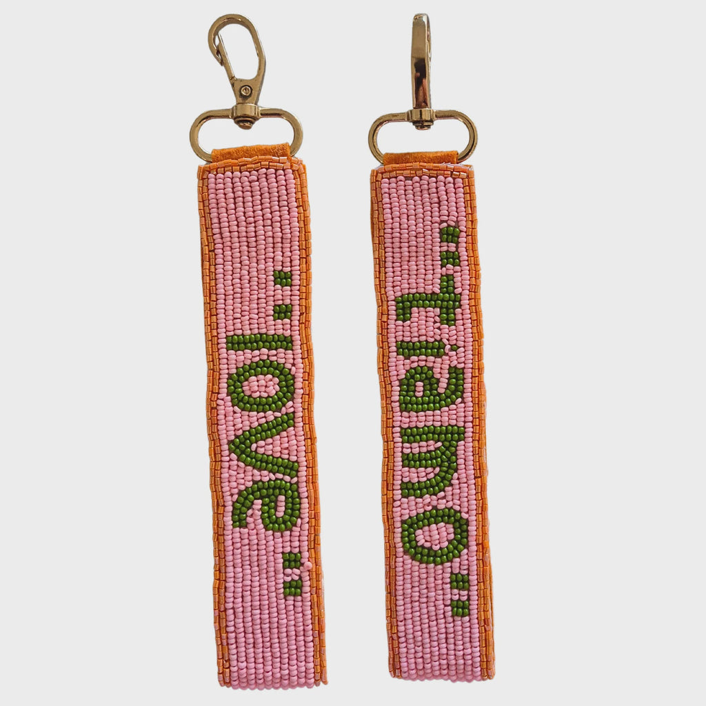 Beaded Keychain Tiamo Love