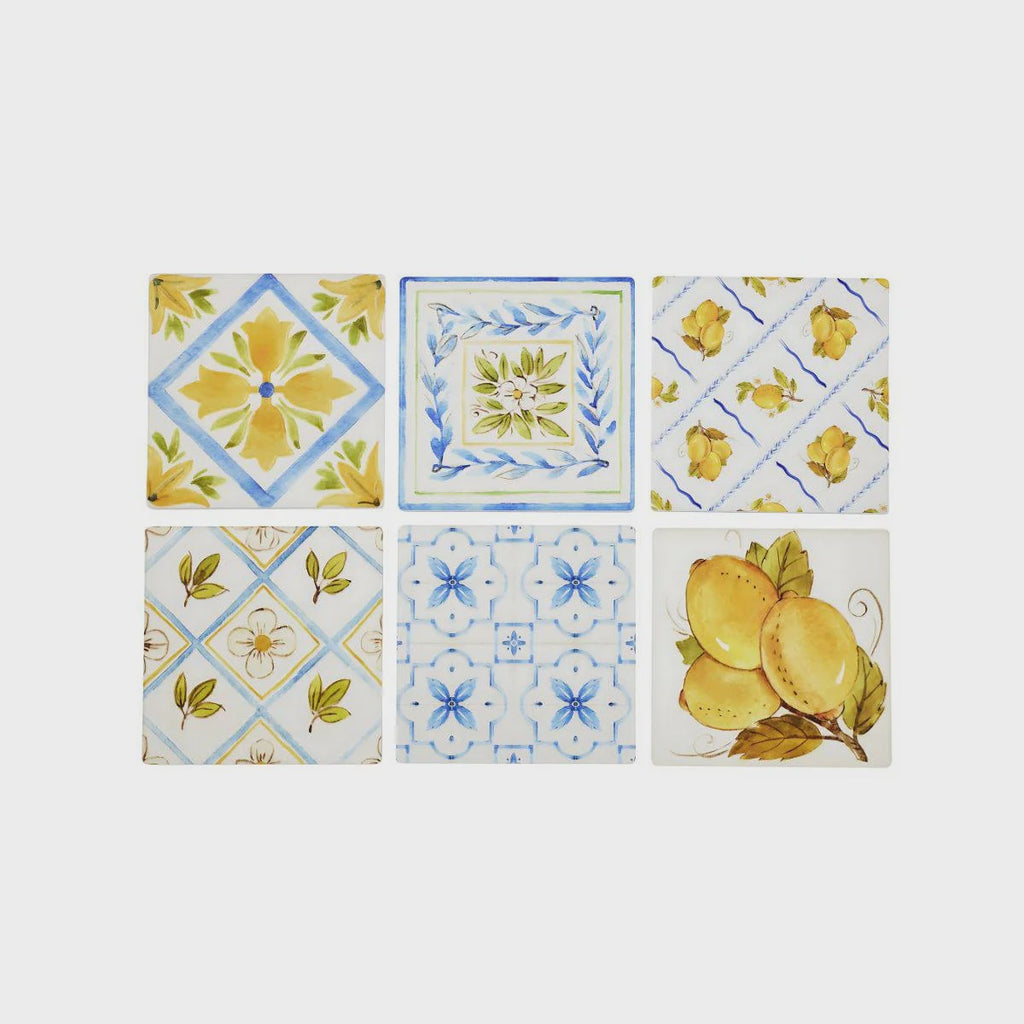 Limone Ceramic Coaster