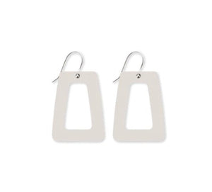 Earth & Stone Clay Outline Trestle Drop Earrings