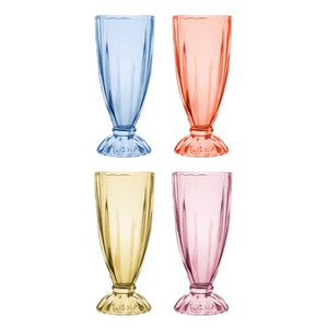Dessert S/4 Milkshake Glass Mix