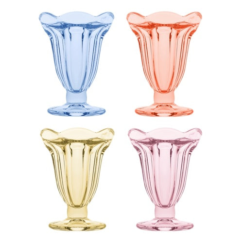 Dessert S/4 Sundae Glass Mix