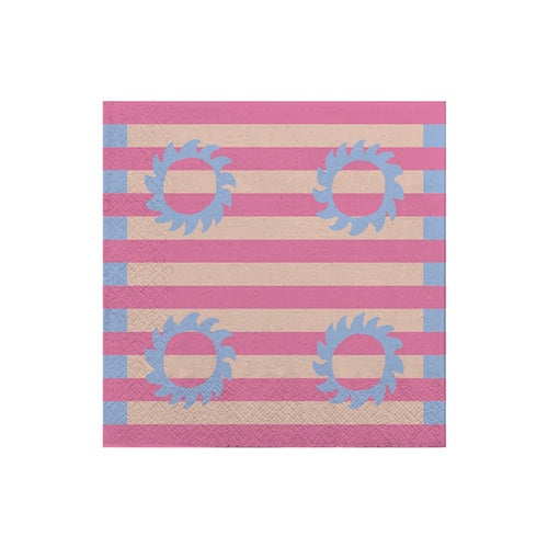 Sole 20pk Paper Napkin Pink