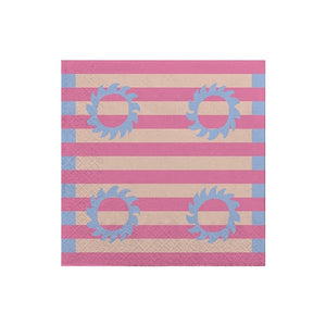Sole 20pk Paper Napkin Pink