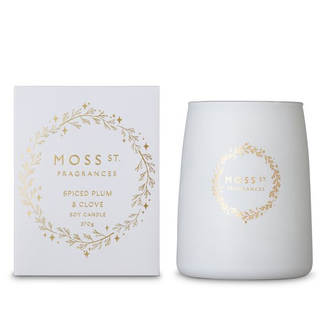 Spiced Plum & Clove Large Candle 370g