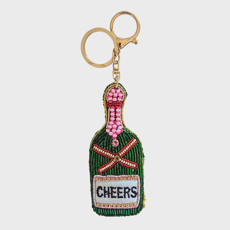 Beaded Keychain Cheers