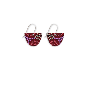 Azeza Possum Country Small Bell Drop Earrings