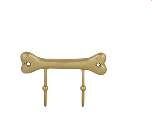 Bone Metal Wall Hook / Gold