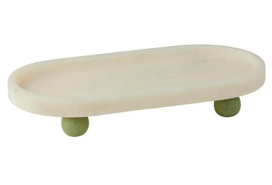 Kip Resin Footed Tray