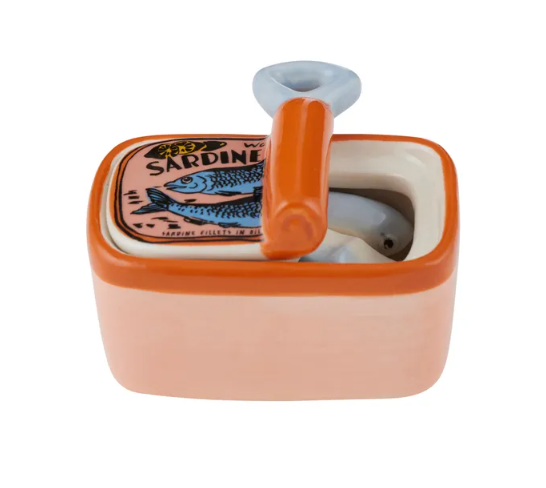 Sardina 5pc Ceramic Chopstick Holder Set