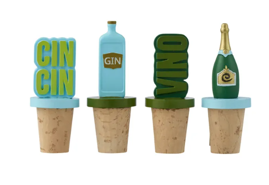 Cavendish Resin Bottle Stop Asst