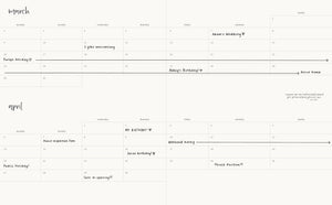 2025 Planner Grande Horizontal Weekly Liberty