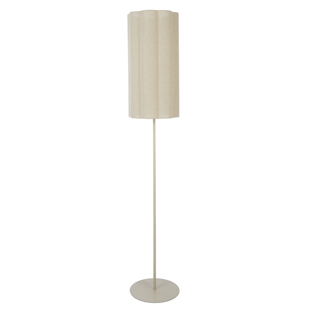 Talstone Linen Floor Lamp