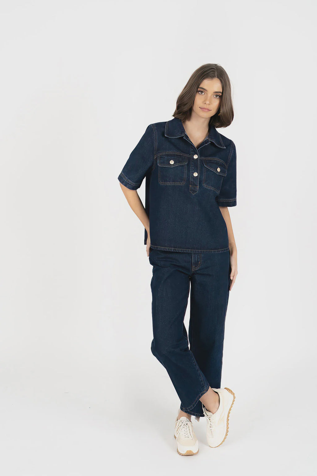 Amici Top DarkBlue