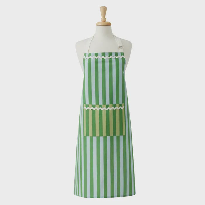Carnivale Cotton Apron Green