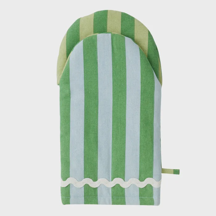 Carnivale Cotton Oven Glove Green