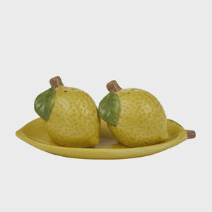 Limone 3pc Ceramic S&P Set