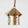 Brass Bird House Decorations Set 3