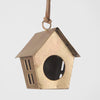 Brass Bird House Decorations Set 3