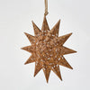 Rusty Etched Star Decoration