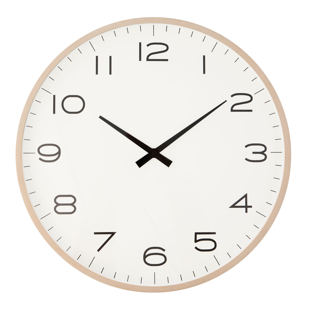 Cody Wall Clock White Wash