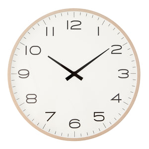 Cody Wall Clock White Wash