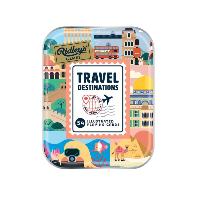Travel Destination Playing Cards