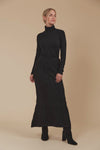 Hera Knit Skirt Onyx