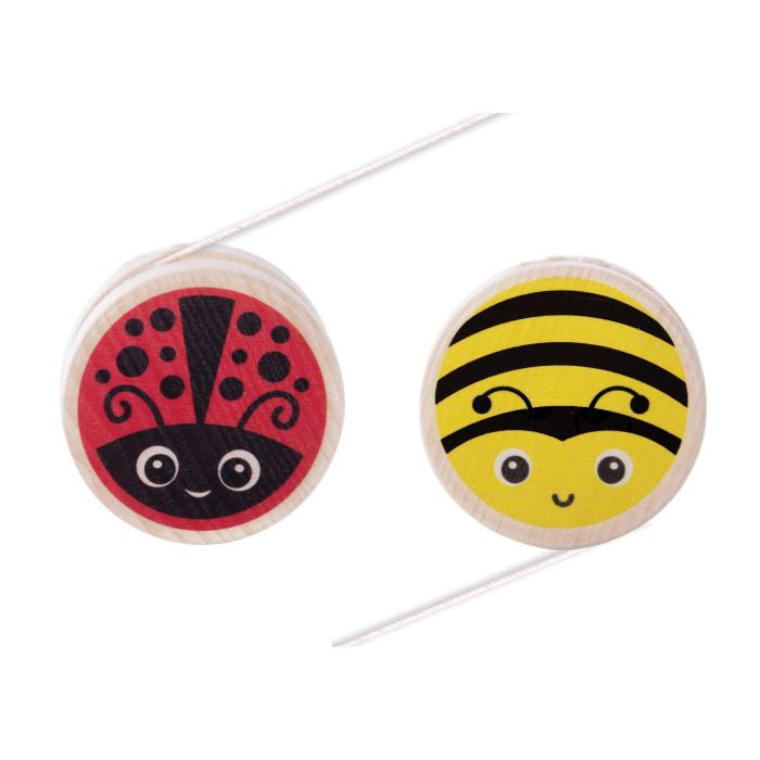 Garden Animals Wooden Yo-Yo