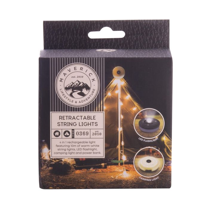 Retractable String Lights