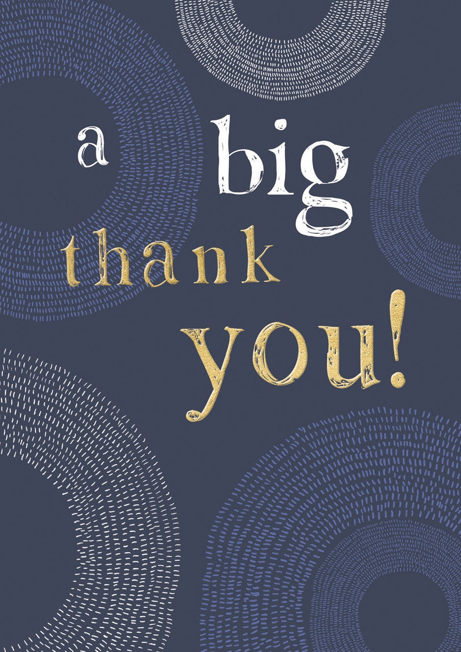 A Big Thank You