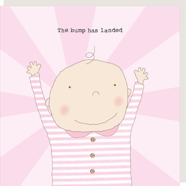 Girl Bump Card