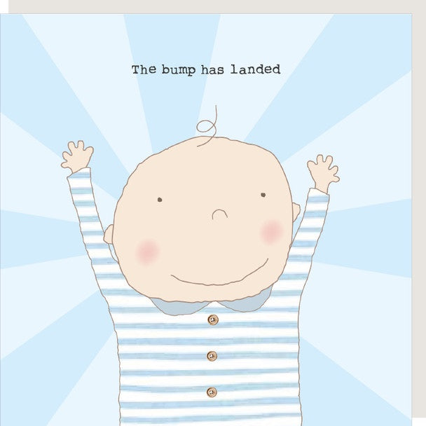 Boy Bump Card