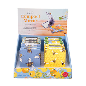 Handy Compact Mirror Bees
