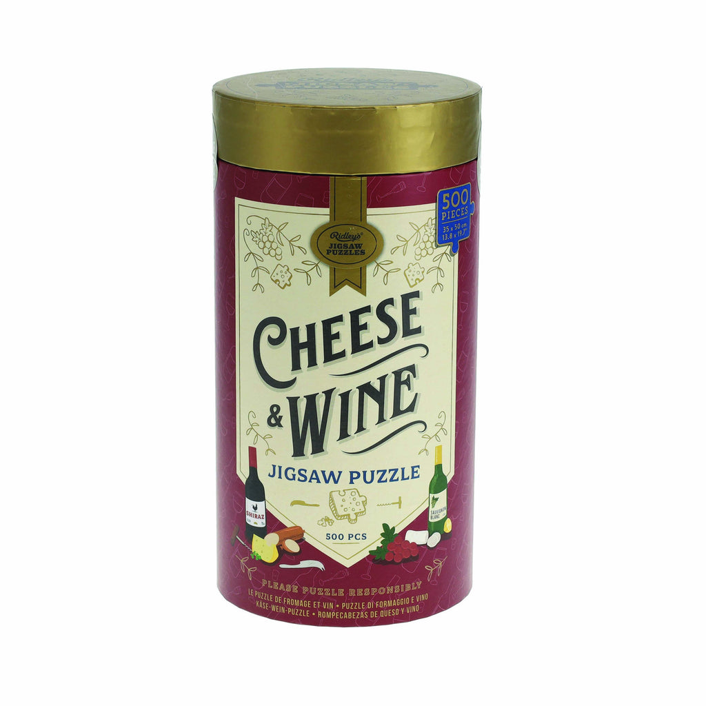 Jigsaw Puzzle Cheese & Wine