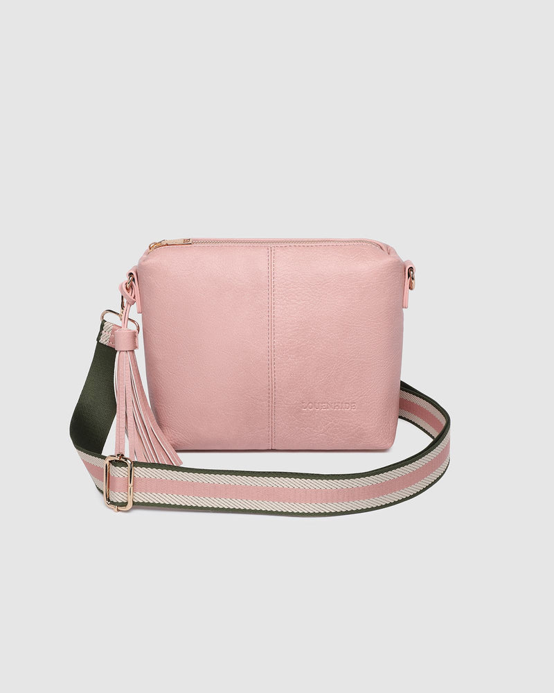 Kasey Stripe Strap Crossbody Bag