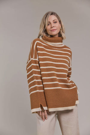 Katana Roll Neck Knit Hazel