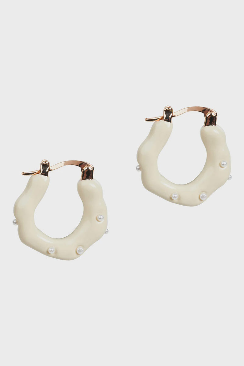 Masa Pearl Earring Ecru