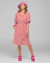 Maui Shirt Dress Naples Pomodorro