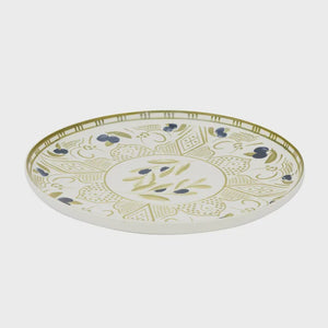Oamra Ceramic Platter Olive